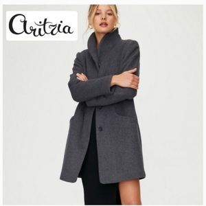 🧥 WILFRED ‘CACOON’ WOOL COAT - ARITIZIA
